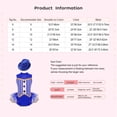 thumbnail image 6 of TiaoBug Sequins Jumpsuit for Girls Jazz Dance Performance Outfit Sleeveless Striped Tutu Dress with Sequin Hat Red 10, 6 of 6