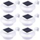 thumbnail image 1 of 6 Pcs Solar Lamps For Outside, Garden Courtyard Wall Light, Waterproof, 1 of 5