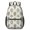 Pioneer Flower Floral Print Pattern-1, variant on Pioneer Flower Floral Print Pattern 17" School Backpacks for Teens,Waterproof Oxford Fabric,S-Shape Padded Straps for School,Travel,Hiking,Camping