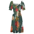 thumbnail image 5 of Chemistry Floral Sleeveless Dress Women's dresses luxury women's party dress evening prom, 5 of 7