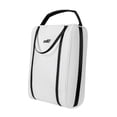 thumbnail image 1 of Bolsa para zapatos de golf, bolsa de transporte compacta y ligera con asa, ideal para camping y otros artículos deportivos. Útil para hombre y mujer. Blanco, 1 of 7