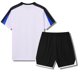 thumbnail image 5 of Odeerbi Conjunto de Entrenamiento de Fútbol Seco Rápido Para Chicos Y Niñas Malla Color Bloque Pantalones Cortos de Camiseta Conjuntos Atléticos Respirables Para 5-15 Años, 5 of 8