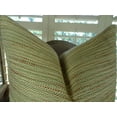 thumbnail image 2 of Thomas Collection Taupe Light Green Brick Woven Luxury Sofa Pillow - 11191, 2 of 5