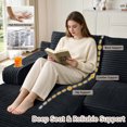 thumbnail image 6 of Soscana Sectional Sofa,3 Seater L-Shaped Couch for Living Room,Apartment,APT, 6 of 9