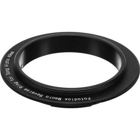 Fotodiox Macro-Reverse-SnyE-49mm 49 mm Macro Reverse Ring for Sony E-Mount Camere Lens