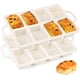 thumbnail image 1 of Set de moldes mini de silicona - molde antiadherente de 8 tazas para pan de plátano, brownies y pastel de carne, 1 of 2