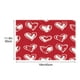 thumbnail image 3 of Xihbxyly Mantel Individual de San Valentín, Diseño de Lino En Forma de Corazón, Elegante Protector de Mesa, Resistente Al Calor, Decoración Romántica para El Hogar, Perfecto para La Cena de San Valen, 3 of 5