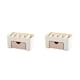 thumbnail image 4 of Monstrate Organizador de maquillaje Caja de almacenamiento con cajón Esmalte de uñas Cosméticos de escritorio Cepillo Cuidado de la piel Rosa claro 2Conjunto, 4 of 6