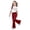 Wine, variant on Gunia Cute Outfits For Girls Stylish Casual Outfit Flared Pants With Short Sleeve Top Comfortable Playwear 2 Piece Soft Clothes Set Girls Summer Outfits 8-13 Years