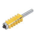 thumbnail image 4 of Joint Router Bit, Reverse Prevention Design Carbon Steel + Alloy Well Made Wave Type Milling Cutter  For Woodworking 40mm, 4 of 8