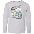 thumbnail image 3 of Inktastic Hello Kitty Cat Long Sleeve Youth T-Shirt, 3 of 5