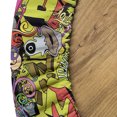 thumbnail image 5 of Ambesonne Graffiti Fitted Round Tablecloth, Hip Hop Culture Design, 36"- 40" Diameter, Multicolor, 5 of 5