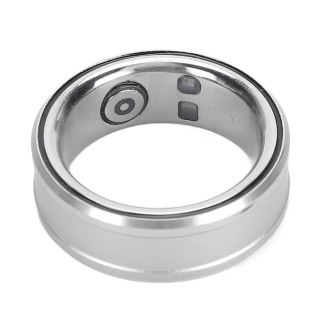 Smart Ring Health Tracker, BT 5.1 Sleep Body Temperature Monitoring Step Counter Smart Health Ring, IP68 Smart Ring With NFC, Video Scrolling, Book Page Flipping