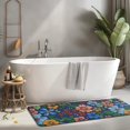 thumbnail image 2 of Pioneer Flower Floral Print Pattern Kitchen Rug Mat,Kitchen Runner Rugs Non Skid Washable,Decorative Kitchen Floor Mats for Kitchen,Sink,Laundry,17"x47.2", 2 of 7