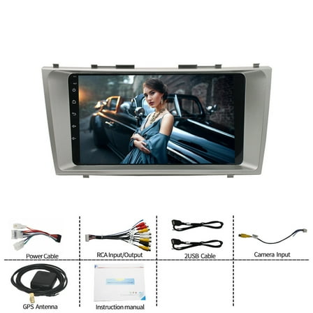 KESSOCCO 1 Set Car Stereo Radio for Toyota Camry 2007-2011 9" 2G 32G Car-play