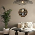 thumbnail image 5 of Wall Clock Decorative - Vintage Ducks Print 2D Vintage Wall Clocks Battery Operated Silent Non-Ticking for Bedroom, Living Room, Kitchen, Office, Classroom, 10 Inch, 5 of 7