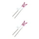 thumbnail image 2 of Ounissouiy palillos de metal patrón de dibujos animados multicolor firmeza adulto profesional comedor utensilio artesanía linda vajilla rosa Rosado 2piezas Ounissouiy CBP392822, 2 of 6