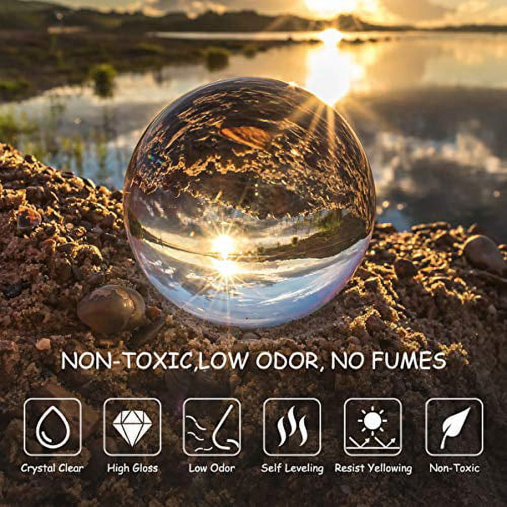 Demorex Crystal Clear Epoxy Resin Craft Kit