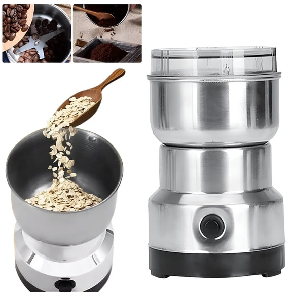 CURYMAY 2026 New Grain Mill Grinder 750G High Speed Electric Stainless Steel Grinder Cereals Corn Flour Pulverizer Powder Machine for Dry Spice Herbs Grains Coffee Rice Pepper (750G Stand Type)