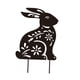 thumbnail image 4 of Estatua de conejito para jardín, decoración de Pascua, estacas para césped, adornos para jardín A, 4 of 9