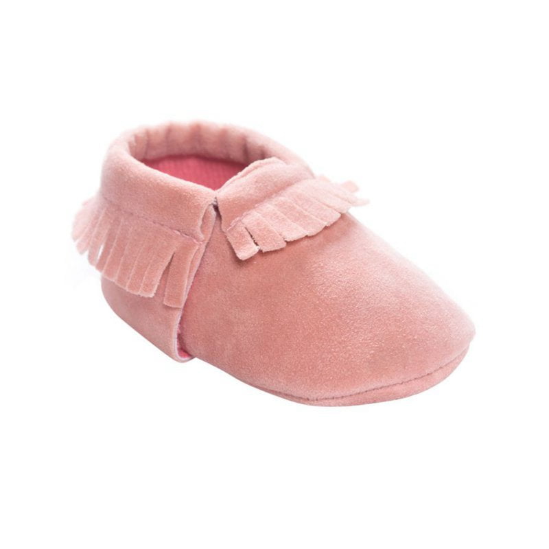 fringe baby shoes