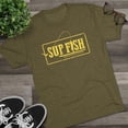 thumbnail image 3 of Men's "SUP Fish" Tri-Blend Crew Tee by Bird Island Outfitters, 3 of 4