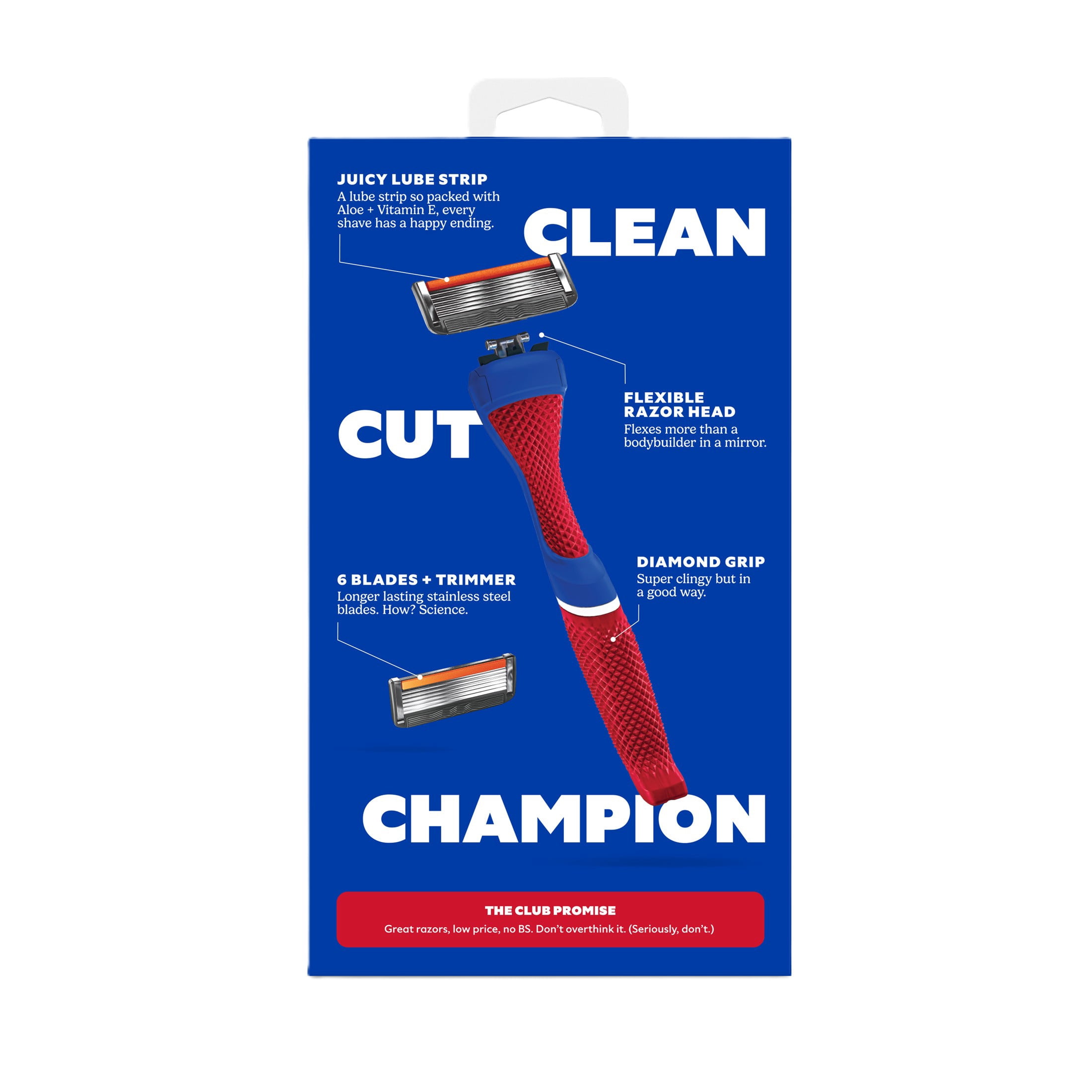 Dollar Shave Club Kansas 6-Blade Razor Starter Set With Limited-Edition Handle