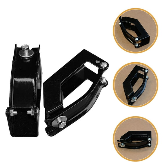 HOMEMAXS 2pcs Roof Rack Clips Crossbar Fixing Clamps Cargo Carrier Roof Crossbars Clips