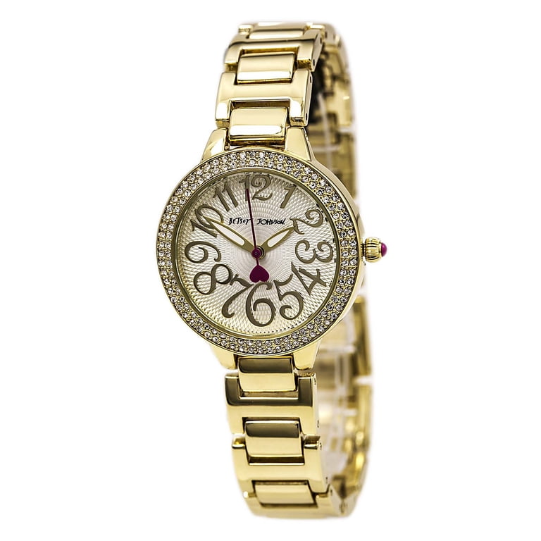 Women’s Gold Crystal Bracelet Watch with White Dial Amazon.com: Bulova Ladies main image 3