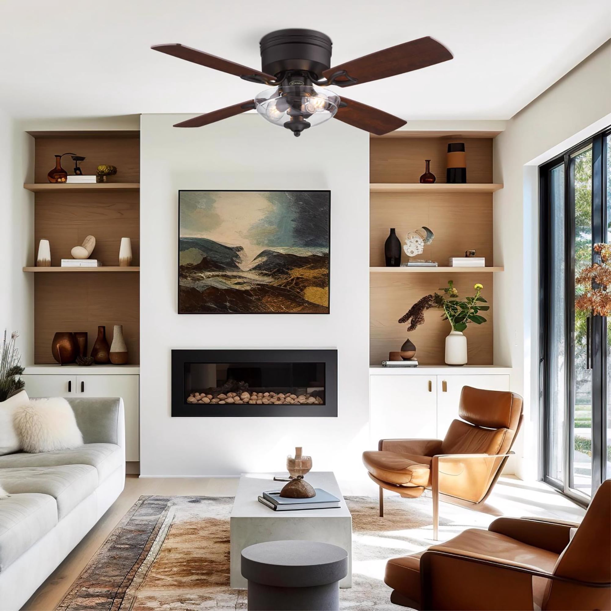 Westinghouse Hadley 42 in. Oil Rubbed Bronze Brown LED Indoor Ceiling Fan