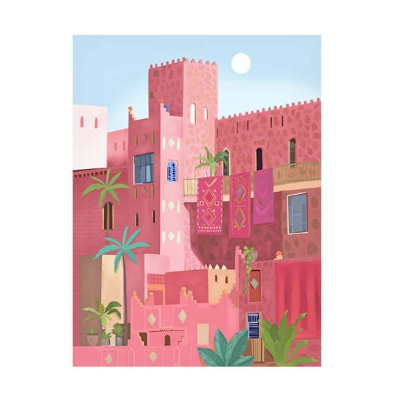 Trademark Fine Art Petra Lizde Kashbah Canvas Wall Art