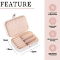 thumbnail image 2 of 1PCs Simple and Convenient Jewelry Storage Box Home Earrings Necklace Ring Jewelry Storage Jewelrywhite, 2 of 4