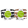 thumbnail image 1 of Camarones piel tiene animales marinos Pulsera pareja de cuerdas de cuero Unbranded M, 1 of 3