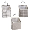 thumbnail image 1 of Bolsa de almacenamiento de pared de tela en la puerta Organizar puerta para dormitorio, baño, cocina (paquete de 3-a) esquí esquí Gafas de esquí, 1 of 5