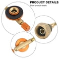 thumbnail image 4 of Mosiee Gas Stove Adapter Propane Bottle Refill Hose Adapter Outdoor Gas Tank Converter, 4 of 9