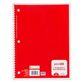 Pen + Gear 1-Subject Spiral Notebook, College Ruled, 70 Pages