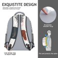 thumbnail image 5 of Symmetrical Nordic Waterproof Bookbag - Ergonomic Support & Organized Storage, 5 of 5
