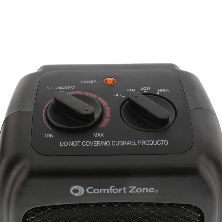 Comfort Zone CZ442 Personal Space Ceramic Electric Portable Heater