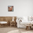 thumbnail image 2 of Modern Pig Portrait Farm Animal Animals & Insects Painting Black Framed Art Print Wall Art, 2 of 7