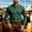 c01Green, variant on USNSM Men's Mandarin Collar Dress Shirt Long Sleeve Button Down Pleated Regular Fit for Work Office Wedding Dinner Events Blue XL