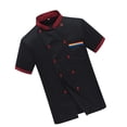 thumbnail image 3 of Miangastore Food Service Uniforms Black Cotton 1Pack Xl, 3 of 8