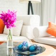 thumbnail image 4 of Glass  Centerpiece Set with 8 Decorative Balls and Tray for Home Table Decor, 4 of 6