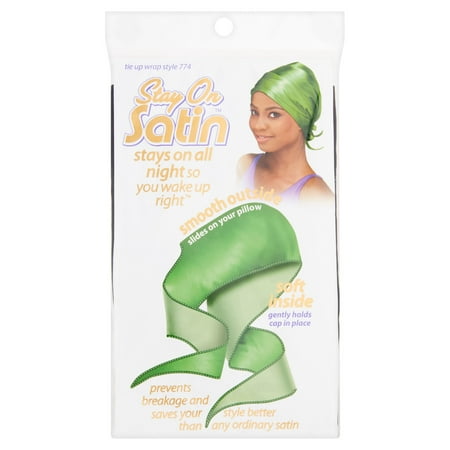 Stay On Satin Tie Up Wrap Style 774