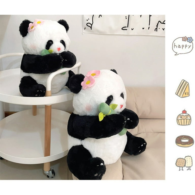 Seekfunning 12 Plush Toy, Panda Huahua Cute Animal Plush Stuff