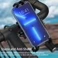 thumbnail image 2 of Bike Phone Mount Handlebar Bicycle Phone Holder for Stem Mounting Adjustable Handlebar Of Motorcycle Phone Mount for Electric Mountain Scooter efficiently, 2 of 12