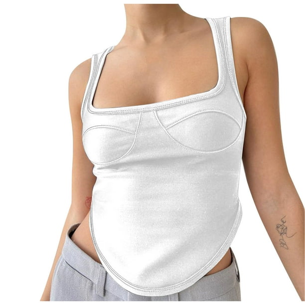 CHGBMOK Sports Bras for Women Workout Tank Tops With Hood Sexy