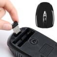 thumbnail image 1 of Wireless Gaming Mouse Adjustable DPI 2.4G 6 Buttons Optical Laptop Notebook Mouse; Cordless Mouse for Laptop Notebook PC, Matte Black, 1 of 7