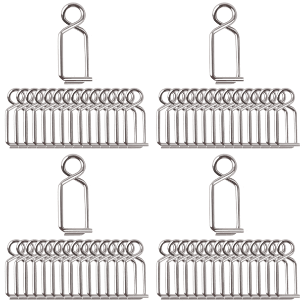 15 Uds Broches Pesca Clips Señuelo Rápido Fáciles Y Seguros para Señuelos Moscas