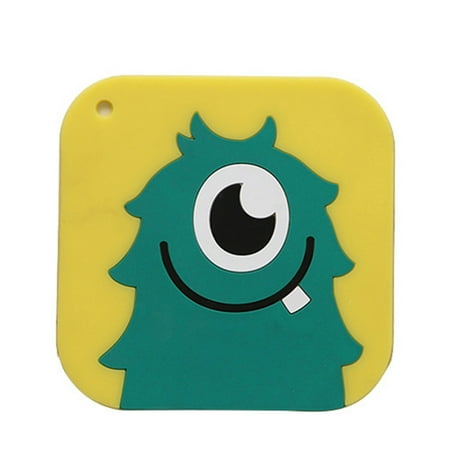 

Cartoon Animal Heat Insulation Pad Retro PVC Square High Temperature Resistant Household Anti-scalding Tea coasters D Pot Mat