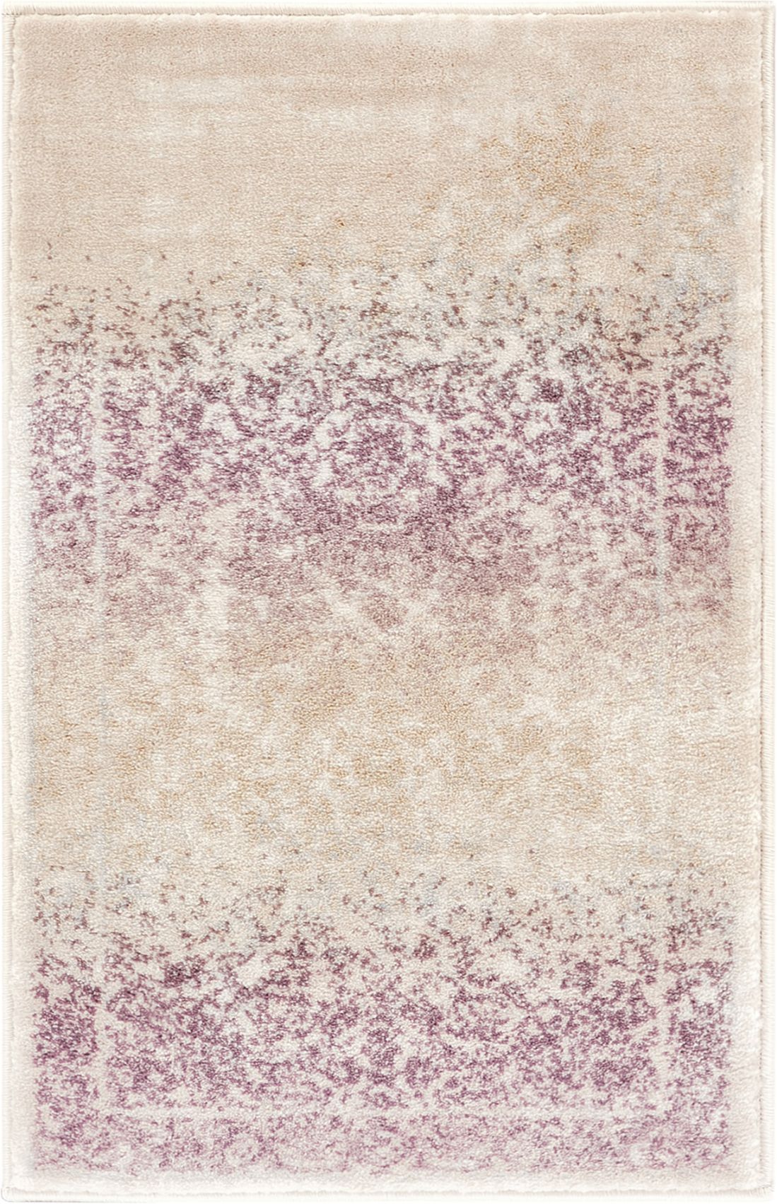 Well Woven Celine Lavender Persian Vintage Medallion Area Rug 2x3 (20